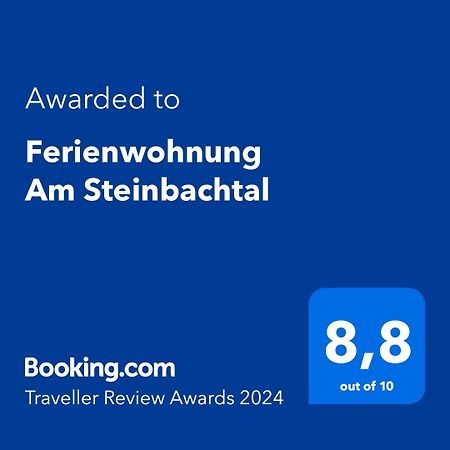 Ferienwohnung Am Steinbachtal Тале Екстер'єр фото